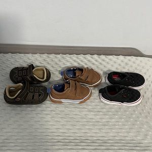 Toddler boys size 5 and 5.5 shoes lot bundle